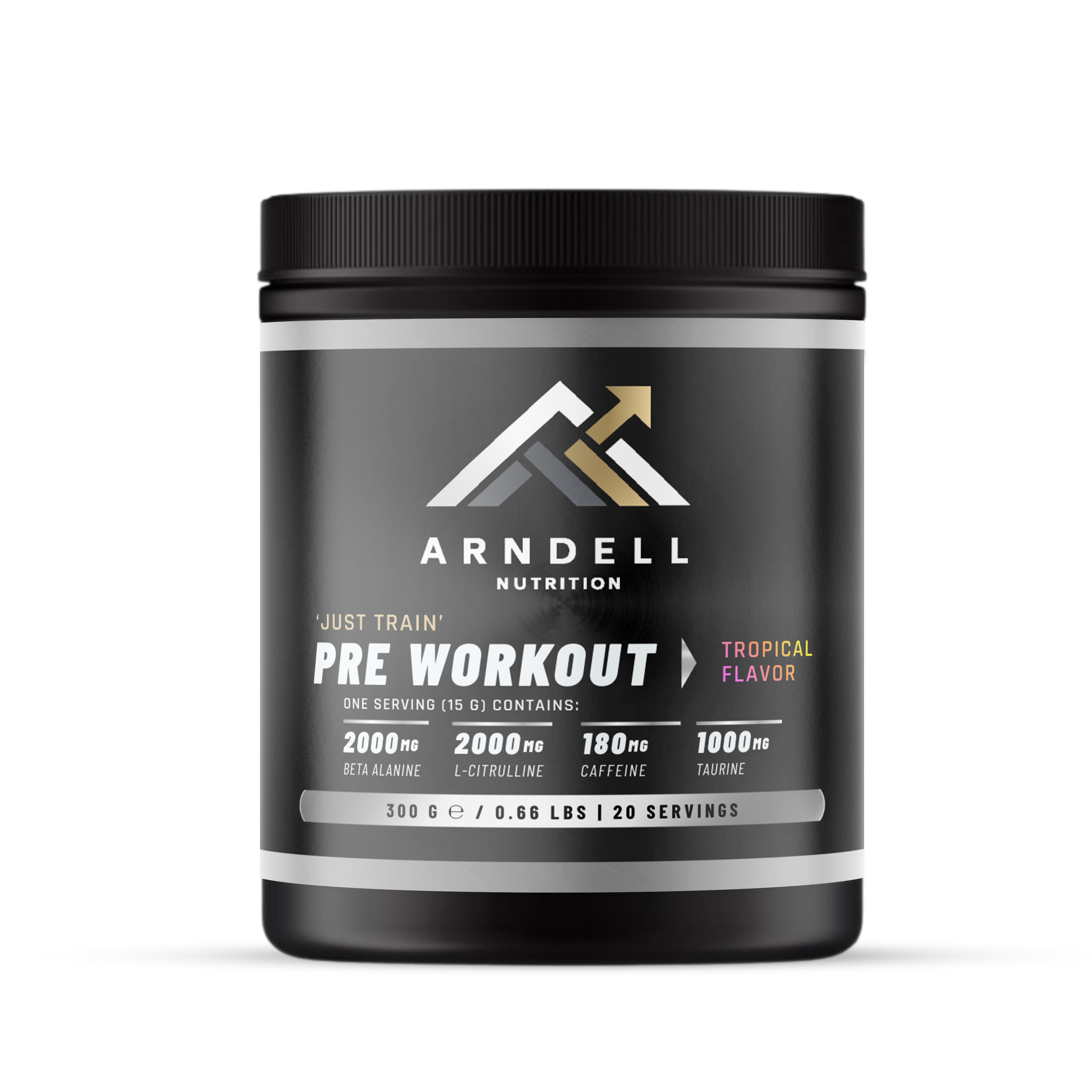 Pre-Workout Tropical – 300g | Explosieve Energie & Focus