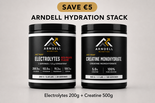 Arndell Hydration Stack – Electrolytes + Creatine | Bespaar €5